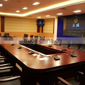 AVCIT Chairman/Delegate Unit Conference Microphone Audio Speaker System Wired Desktop Meeting System thumbnail-2