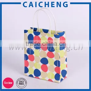 Blue Fancy Gift Paper Shopping Bag With Bow Tie thumbnail-5