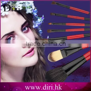 Hot Sale Newest Professional Aluminum Tube Goat Synthetic Hair Makeup Brushes thumbnail-1