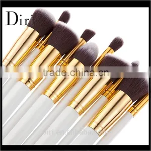 Best Selling Acrylic Handle 10 Pcs Makeup Brush Set Blending Eyeliner Eyelash Concealer thumbnail-3