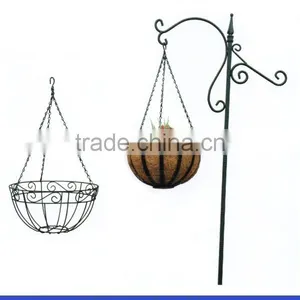 Wire Flower Basket /Metal Wire Flower Basket /Hanging Wire Flower Basket thumbnail-1