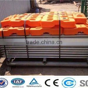 Australia High Standard Galvanized PVC Coted Temporary Fence Mobile Fencing Portable Fencing(ISO9001 Factory) thumbnail-1