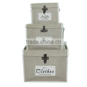 China Retro Gunny Storage Box,zakka Groceries,jewelry Box(BBHT010) thumbnail-1