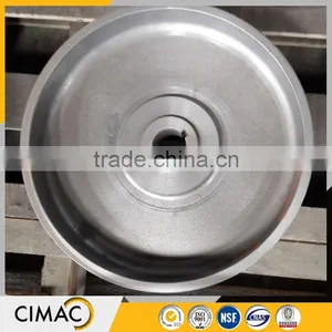 Custom New Design Cast Iron 200mm Heavy Duty Forged Caster Wheel thumbnail-6