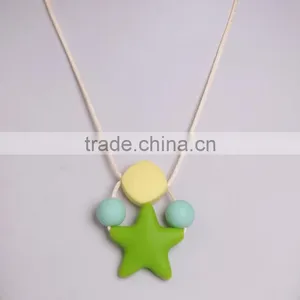 BPA Free Food Grade Baby Teething Bracelets Wholesale Druzy Pendants thumbnail-6