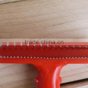 Two Rows Teeth Pet Comb With Special Shape thumbnail-5