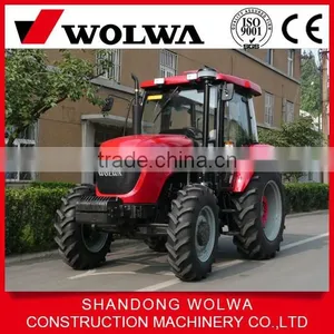 Chinese Factory Supply Cheap 110 hp 4*4 Multipurpose Wheel Farm Tractor thumbnail-1