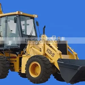 7600kg, 0.4CBM WZ30-25 Mini Wheel Backhoe Loader for Sale 2015 Good Performence! thumbnail-2