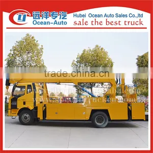 Driving Type 4x2 FAW 20 Meters Aerial Platform Working Truck for Sale thumbnail-1