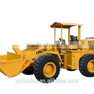 1.1CBM Yineng Loader Shan Dong Cat Engine YN Wheel Loader With Grass Grasper /clamp Shan Dong thumbnail-4