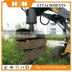 HCN Brand BM02 Series Hydraulic Earth Auger Attachment for Wheel Loaders thumbnail-1