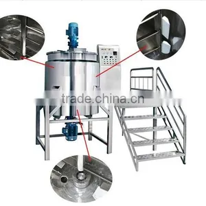 Detergent/cosmetics Liquid Emulsifying Machine,heating and Mixing Machine thumbnail-4