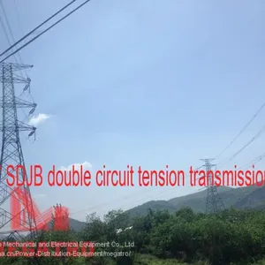 220KV SDJB Double Circuit Tension Transmission Tower thumbnail-5