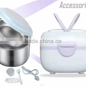Christmas Hot Gifts White Collar Food Steamer Lunch Box thumbnail-5