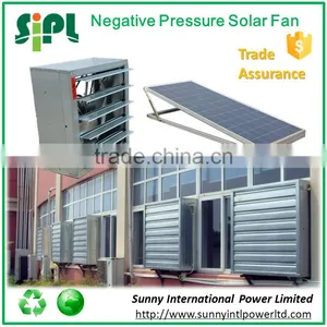 Stainless Steel Axial Fan Blades Solar High Power Factory Smoke Exhaust Fan thumbnail-1