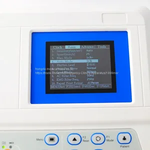 Portable Digital 3 Channel Electrocardiograph ECG Machinefor Medical Use thumbnail-1