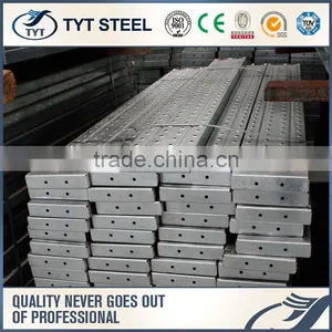 Steel Metal Plank Deck Board Steel Walkboard for Ringlock Scaffold Steel Metal Plank Deck Board thumbnail-1