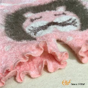 Feather Yarn Elastic Haramaki With High Waisted Shorts thumbnail-3