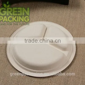 Sugarcane Unbleached Biodegradable Plates Made From Bamboo-Joyce thumbnail-2