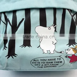 Store More Good Sale Backpack Canvas Durable Outdoor Casual Rucksack thumbnail-4