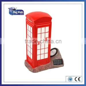 Solar Powered Large Telephone Box Light thumbnail-1
