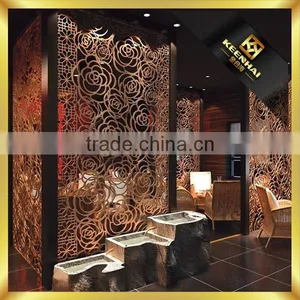 Custom Made Interior Decor Laser Cut Stainless Steel Room Divider Screen thumbnail-2