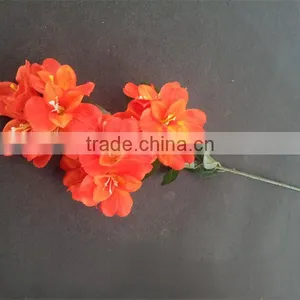 SJ10111108 Artificial Decorative Azalea Flower Wholesale Rhododendron Silk Flower thumbnail-4