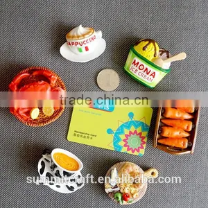 Wholesale Custom Creative Resin 3d Food Fridge Magnets thumbnail-3