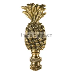 Antique Brass Pineapple Finial thumbnail-1