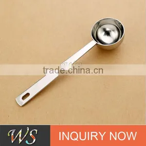 WS-SP001 Food Grade Certificated Qualify Stainless Steel Coffee Spoon Coffee Measuring Spoon With Clip and Customizing Design thumbnail-3