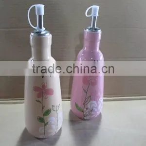Hot Selling Ceramic Oil & Vinegar Bottle Set for Sales thumbnail-1