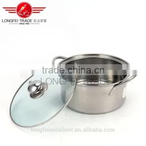 2016 Best Quality 4pcs Stainless Steel Chinese-style Soup Pot Set/cooking Pot thumbnail-1