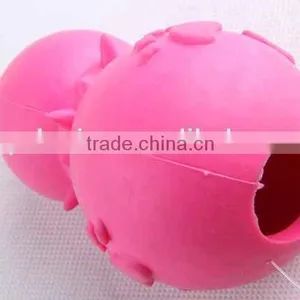 TPR Pet Toy in Gourd Shape With Footprint Pattern/dog Toy thumbnail-5
