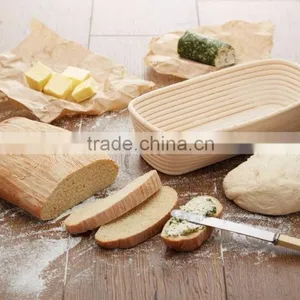 Oblong Banneton Bread Basket, Proofing Rattan Basket thumbnail-5
