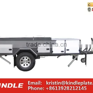 High Quality Rear Folding Tent Camping Trailer Car Camper thumbnail-4