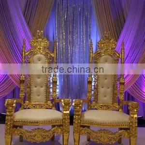 MD-0029-01 Baroque King Size High Back Throne Chair thumbnail-1