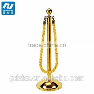 Museum Exhibition Barrier Stanchion With Rope thumbnail-5