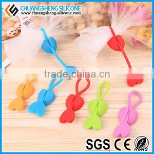 Amazon Best Selling Popular Silicone Earphone Wire Rope Coil Winder for Android Data Cable thumbnail-4