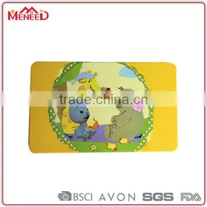 Promotional Yellow Small Animals Printing Retangular Plastic Sushi Cutting Board thumbnail-1