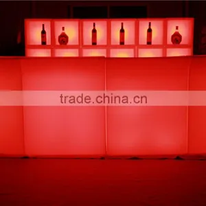 Popular Glowing Led Bar Counter, Illuminated Home Bar Furniture thumbnail-4