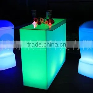 Led Glowing Coffee Table/coffee Shop Furniture/coffee Bar Furniture thumbnail-1