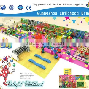 $39.00/Sq.m CHD-469 Big Design Tunnel and Slide Kids Playground Indoor thumbnail-1