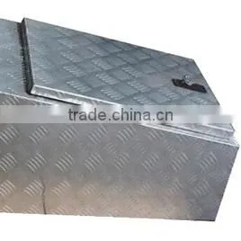 2.15mm Thickness Double Door Aluminum Tools Box for Tools Storage thumbnail-6