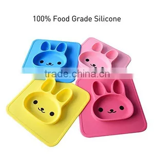 High Quality Silicone Material Silicone Placemat for Kids thumbnail-3