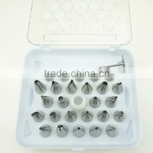 42158 Stainless Steel Cake Decorating Tips/Mouth for Pastry Bag/Fondant Tools thumbnail-3