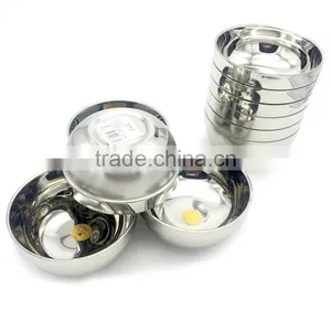 Stainless Steel Buffet Bowl/Diagonal Food Bowl/Fruit Bowl for Cafeteria thumbnail-2