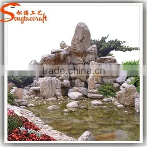 Best Design Resin Garden Water Fountains Fiberglass Tile Wall Fountains Stone Outdoor Garden Granite Fountains thumbnail-2