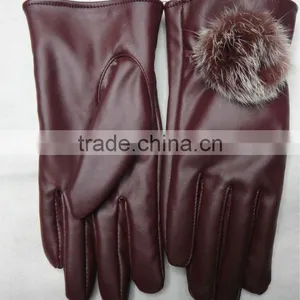 Ladies Genuine Leather Gloves Working Glove thumbnail-1