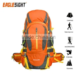 50L Internal Frame Backpack Hiking Backpacking Packs for Outdoor Hiking Travel Climbing Camping Mountaineering With Rain Cover thumbnail-1