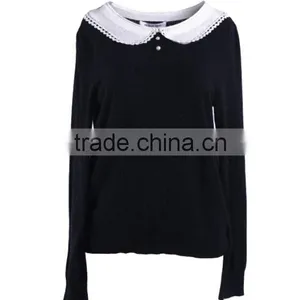 Fashion Clothing Factories in China New Stylish Daily Wear 2015 New Blouse thumbnail-2